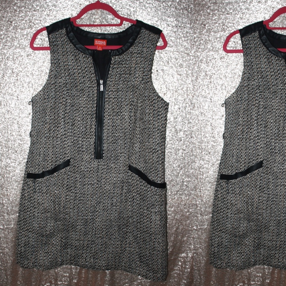 Kirna Zabete x Target Tweed & Pleather Zip Shift